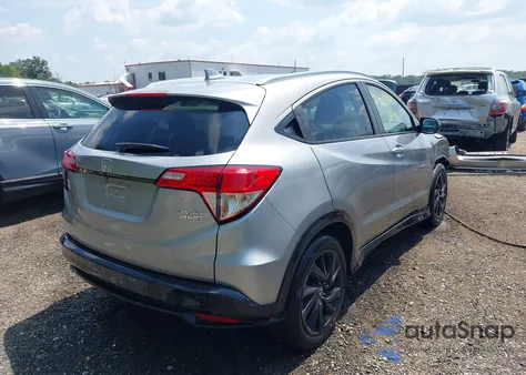 2022 Honda Hr-V Awd Sport from USA, damaged, VIN 3CZRU6H18NM764026